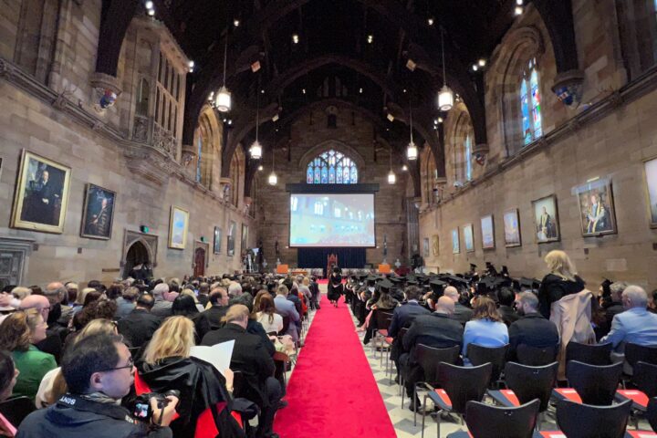 students at the university of Sydney graduate